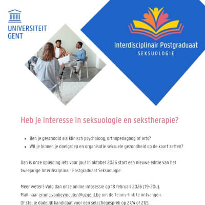 Postgraduaat Seksuologie Postgraduaat Seksuologie